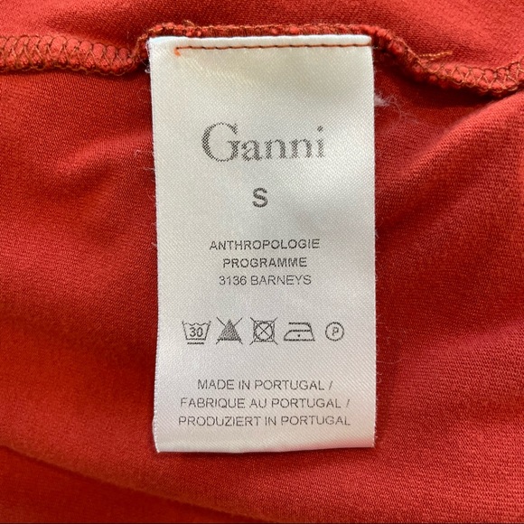 Ganni Wrap Knot Mini dress size Small - Picture 6 of 6